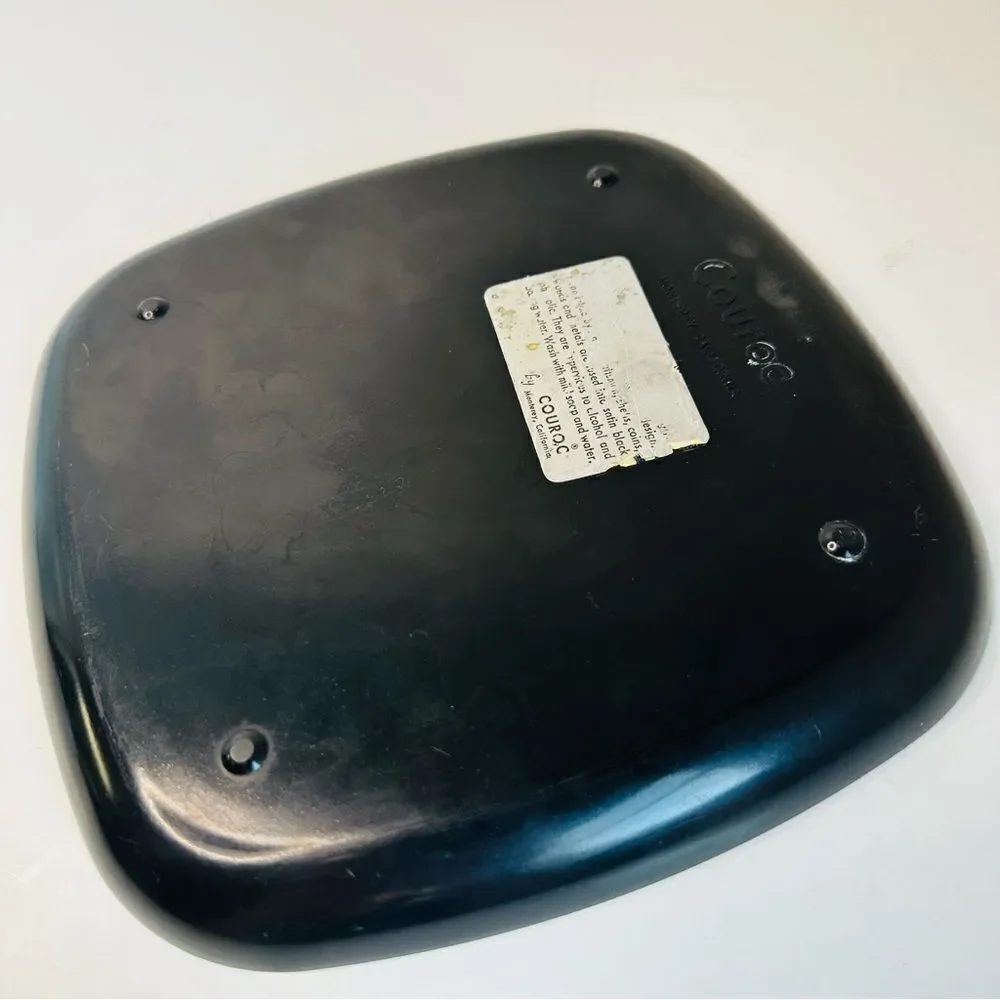Couroc Black Square Vintage Cardinal Tray‎